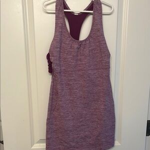 Purple Racerback Lululemon tank top